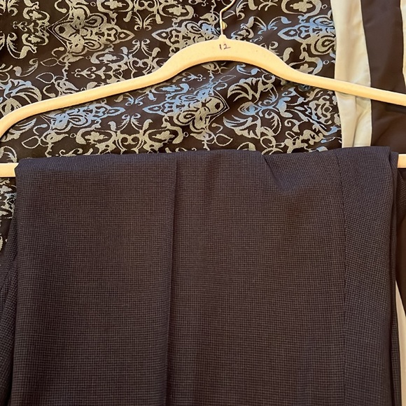 Michael Kors dress slacks, navy/blackk pattern, very nice, 42/30 - Picture 6 of 7